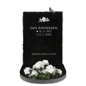 210b - Svart granitt