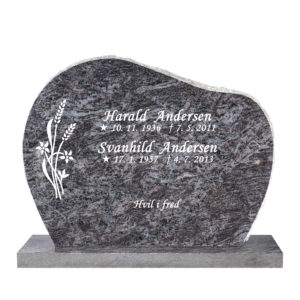 213b - Orion blå granitt