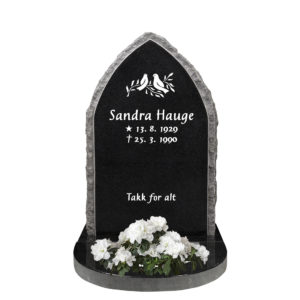 218b - Svart granitt