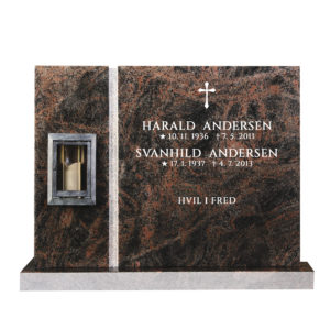 219b - Indian aurora granitt