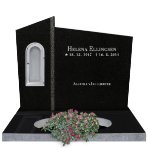 227a - Svart granitt